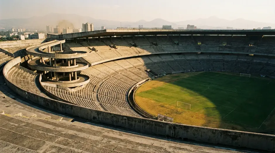 Estadio Azteca i Mexico City — arenan för VM 2026:s öppningsmatch